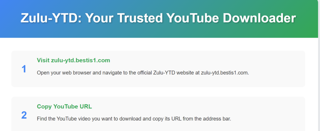 Free YouTube Video Downloader